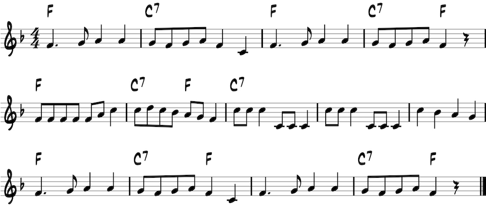 alouette notation