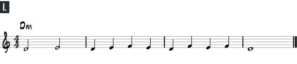 fourth string exercise 1